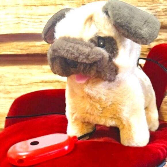 REMOTE CONTROL  Cutest BATTERY OPERATED TOY  fluffy PUPPY - Picture 5 of 11